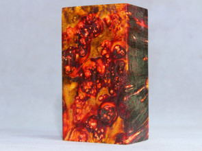 Stabilized Maple Burl Wood Mod Block